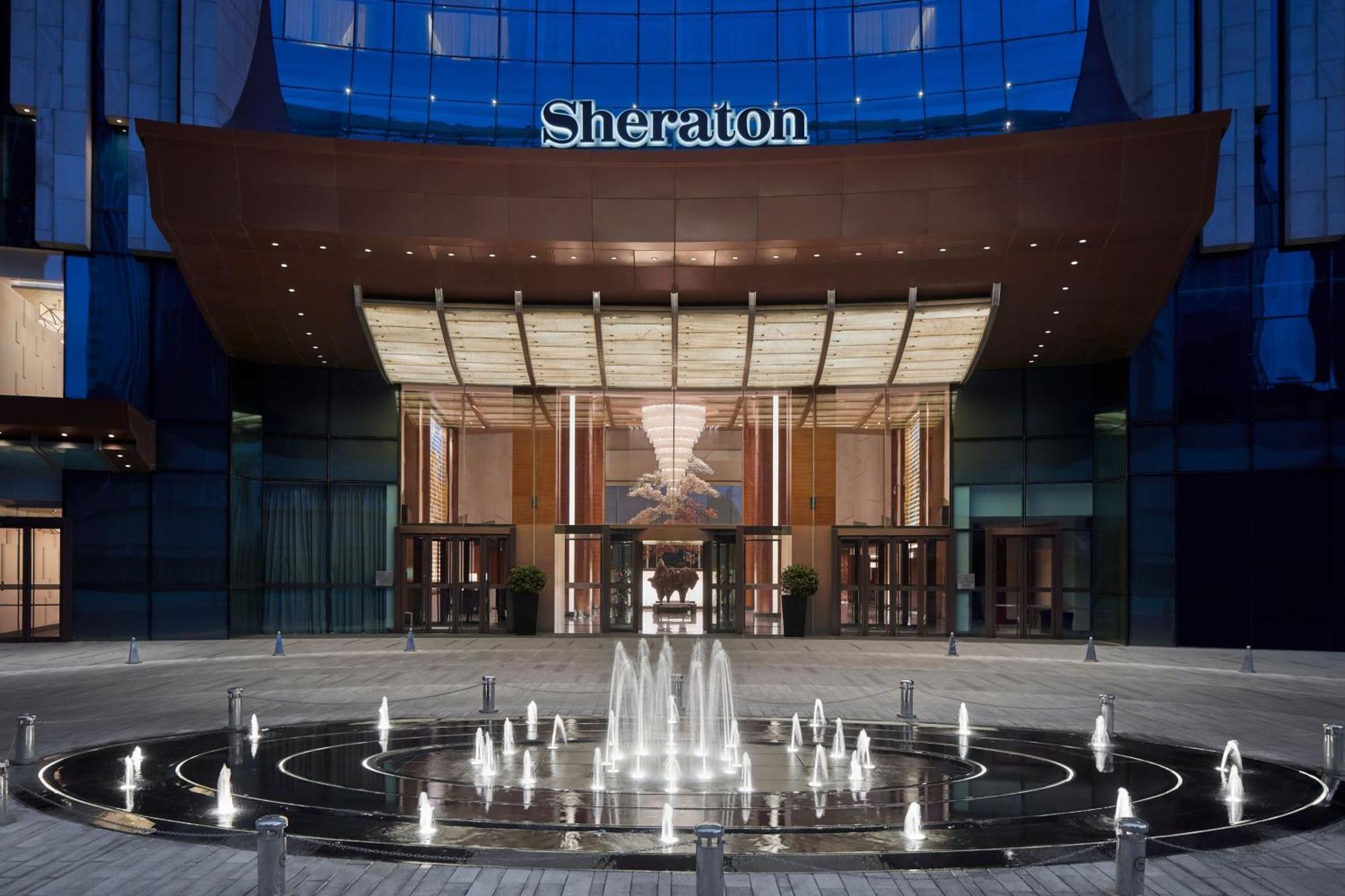 Sheraton Beijing Lize Hotel Exterior foto